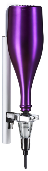 GLASKLAR NachfüllBAR — Violet mat